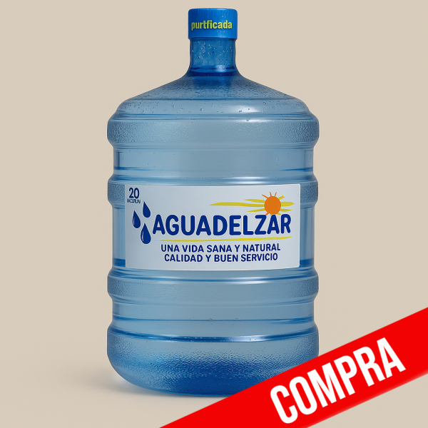 Compra de Bidón 20L con Agua Purificada