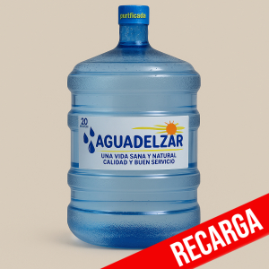 Recarga de Agua Purificada – Bidón 20 Litros